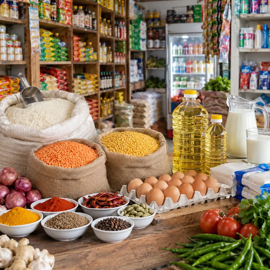 গ্রোসারি ও নিত্যপণ্য