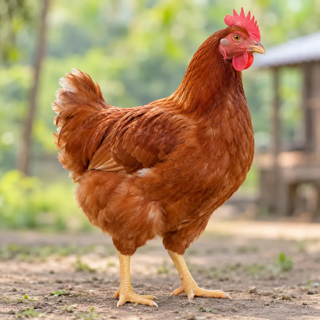 লাল মুরগি